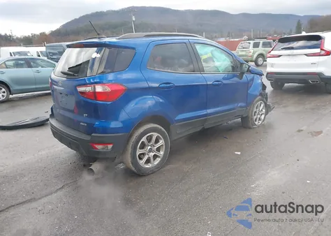 2019 Ford Ecosport Se из США, поврежденный, VIN MAJ6S3GL7KC301197